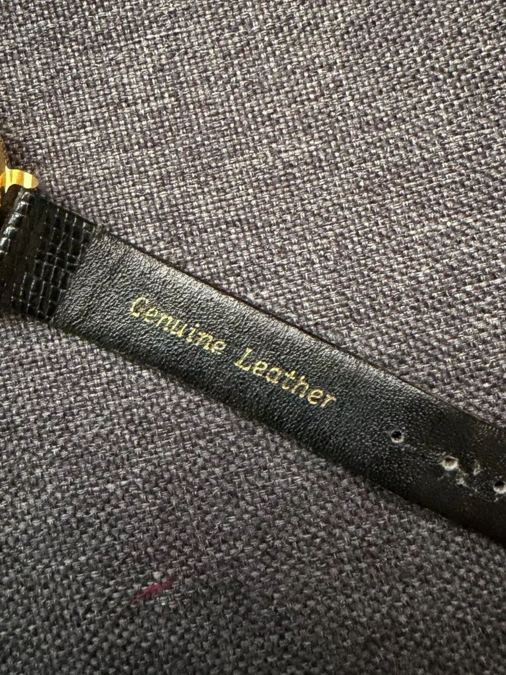 Vintage Dual-Time Quartz Watch (Untested)